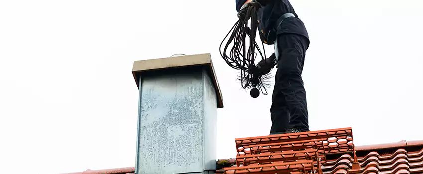 Chimney Brush Cleaning in San Dimas, California