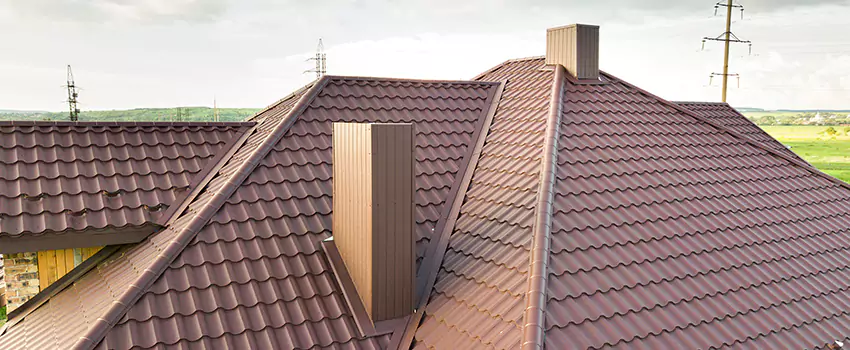 Residential Chimney Flashing Restoration in San Dimas, CA