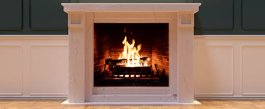 Decorative Electric Fireplace Installation in San Dimas, California