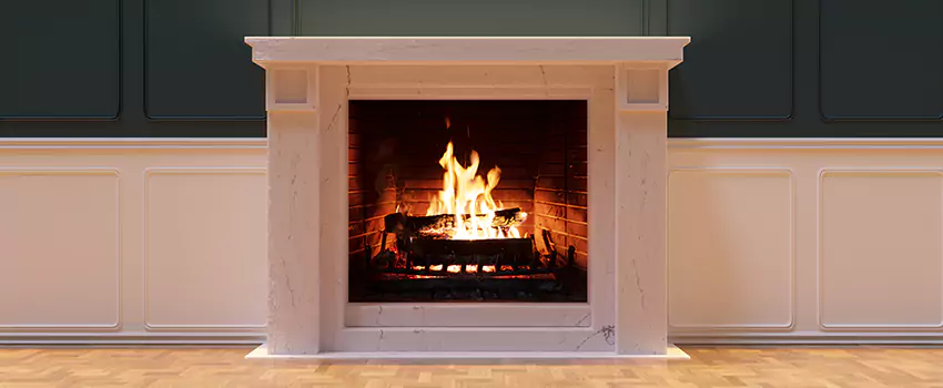 Open Flame Wood-Burning Fireplace Installation Services in San Dimas, California