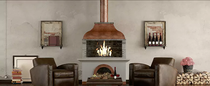 Thelin Hearth Products Providence Pellet Insert Fireplace Installation in San Dimas, CA