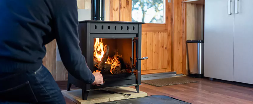 Open Hearth Wood Fireplace Installation in San Dimas, CA