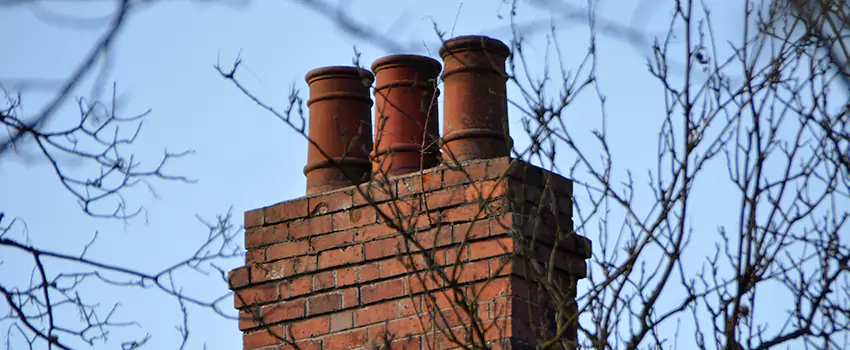 Chimney Crown Installation For Brick Chimney in San Dimas, California