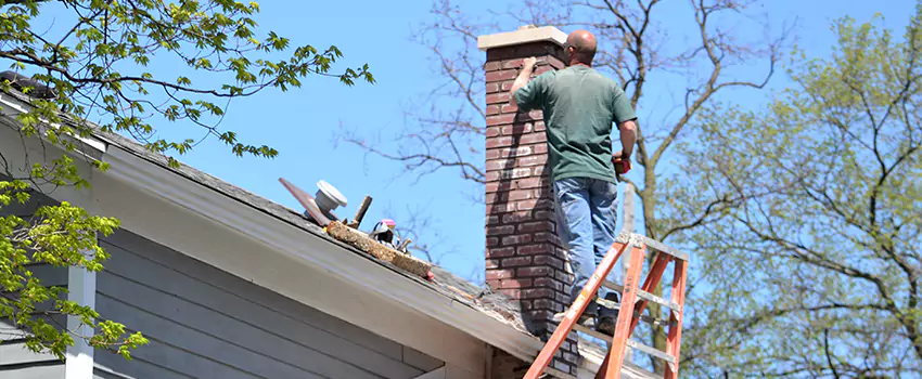 Vinyl and PVC Chimney Flashing Installation in San Dimas, CA