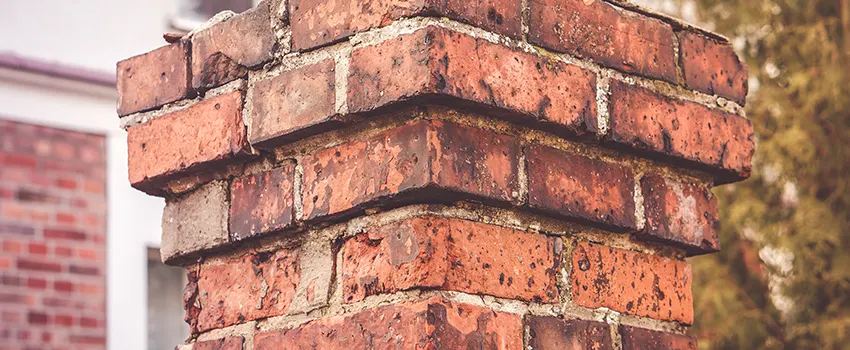 Cracked Chimney Bricks Repair Cost in San Dimas, California