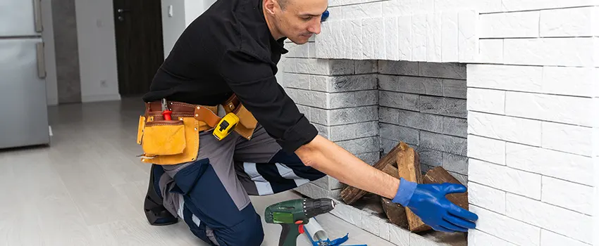 Fireplace Damaged Damper Frame Repair Services in San Dimas, California
