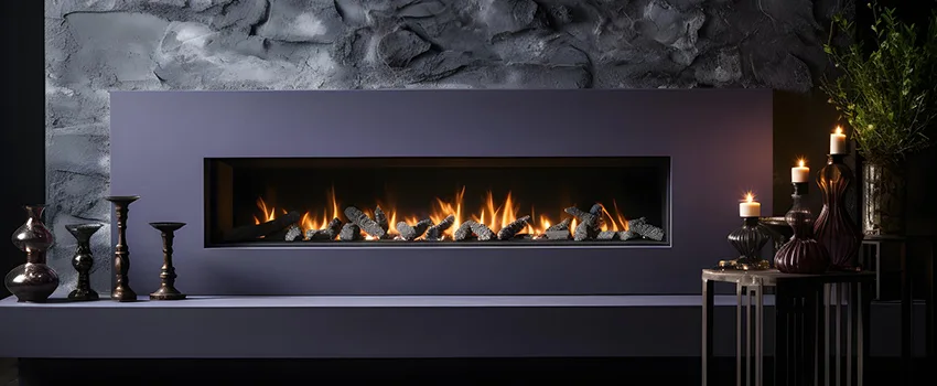 Ember Bed for Ventless Gas Fireplace in San Dimas, CA