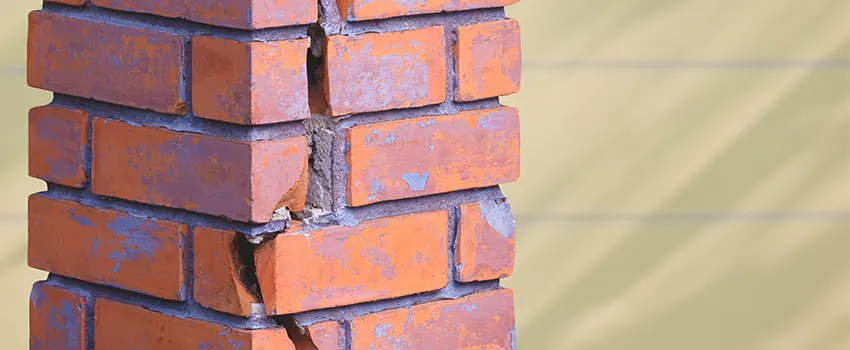 Repairing Cracked Porcelain Tiles for Fireplace in San Dimas, CA