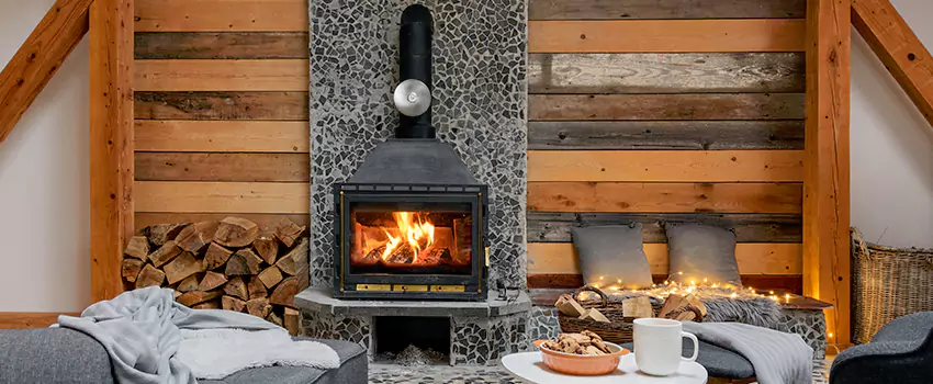 Thelin Hearth Products Direct Vent Gas Stove Fireplace Inspection in San Dimas, California